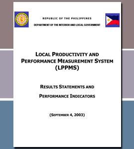 lgpms|Local Productivity and Performance Measurement System (LGPMS).